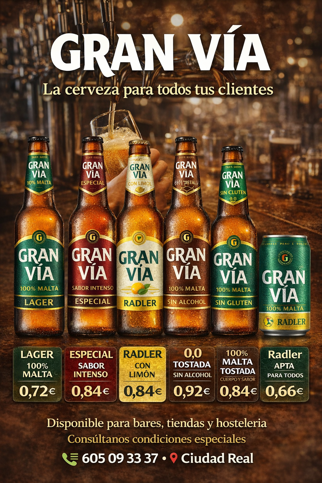 Cerveza GRAN VIA