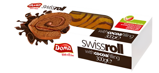 Pack Swiss roll Cacao 300 grs